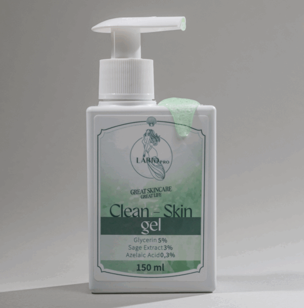 Clean-Skin Gel | oczyszczający żel do mycia twarzy 150 ml