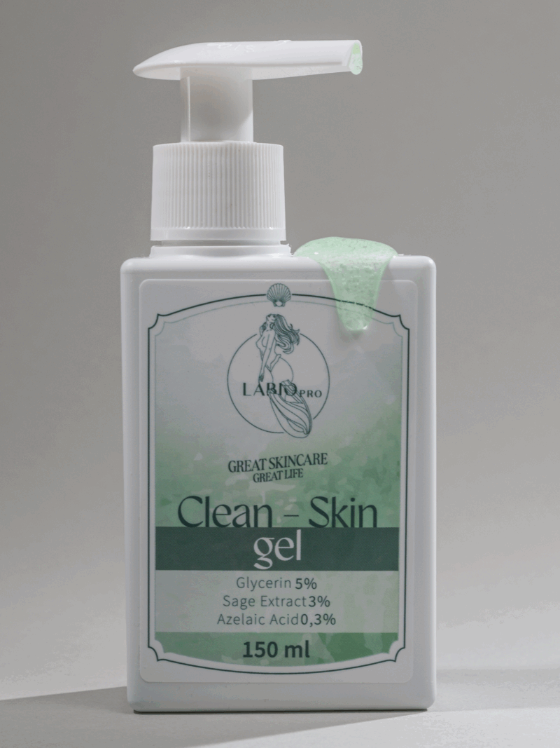 Clean-Skin Gel | oczyszczający żel do mycia twarzy 150 ml