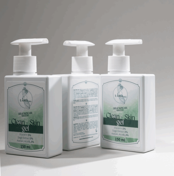 Clean-Skin Gel | oczyszczający żel do mycia twarzy 150 ml